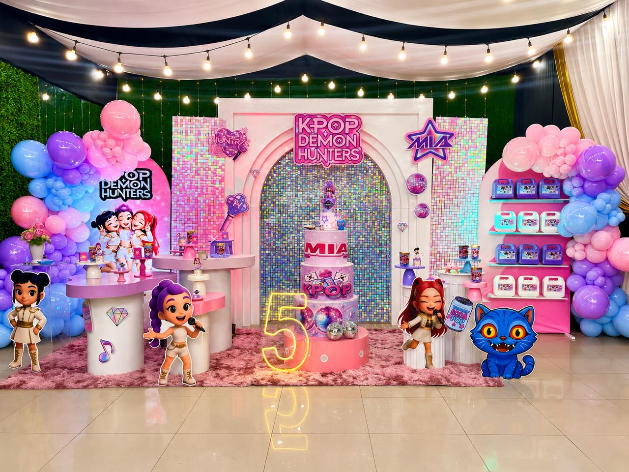Decoración temática K-pop